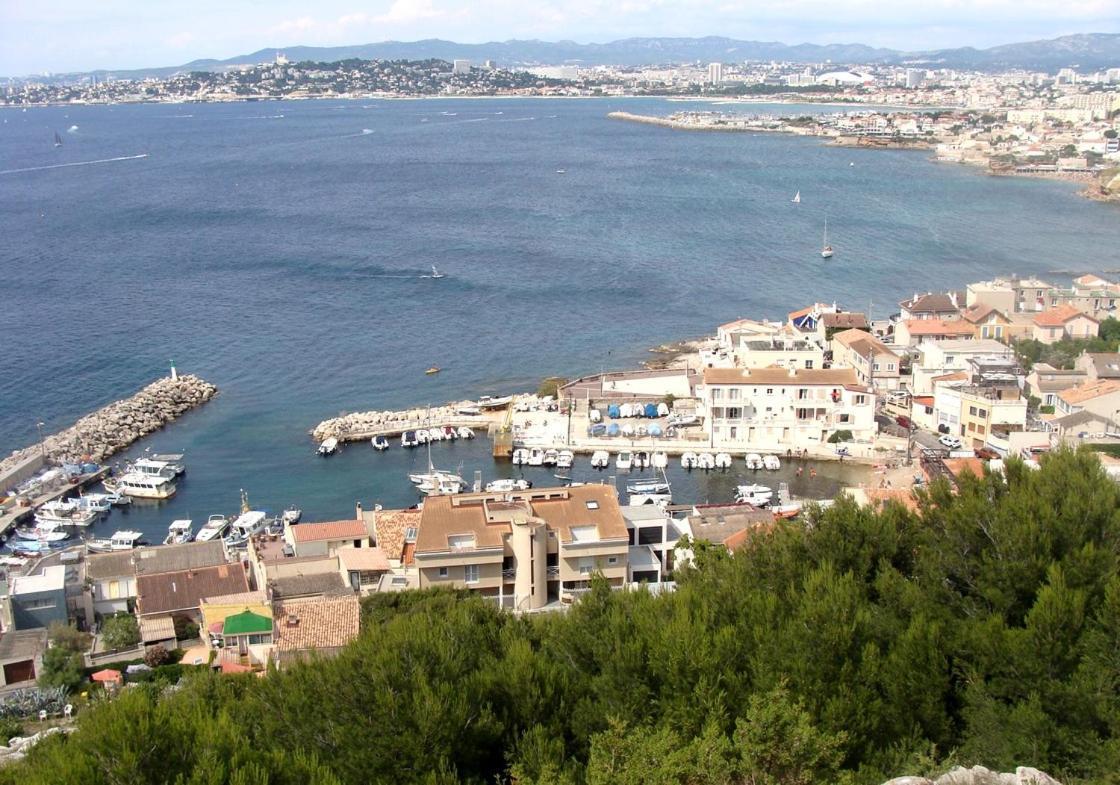 Appartement T3 La Madrague/ Les Calanques Marsella Exterior foto